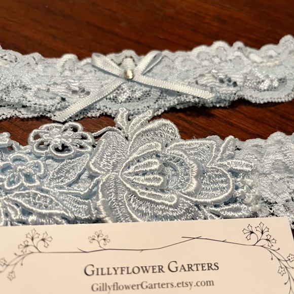 Set of 2 Wedding Garters - Picture 6 of 7